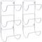 Sorbus Metal Wall Mounted Bathroom Towel Rack - Organizer for Towels, Washcloths, Hand Towels, Linens, Ideal for Bathroom, Spa, Salon